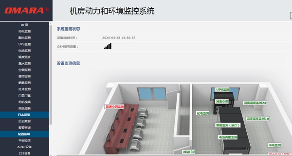 室內監(jiān)控設備維護數據管理平臺-機房